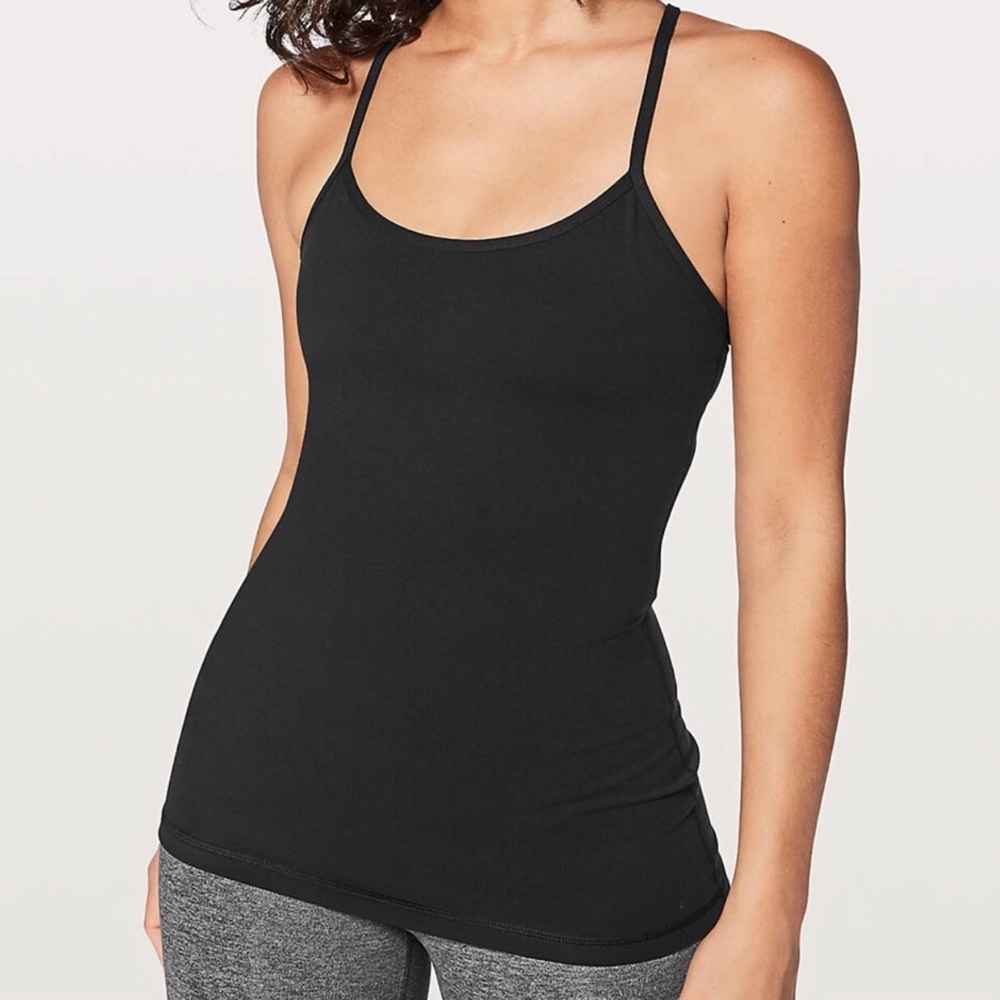 Lululemon Power Y Tank / BLACK sz 6